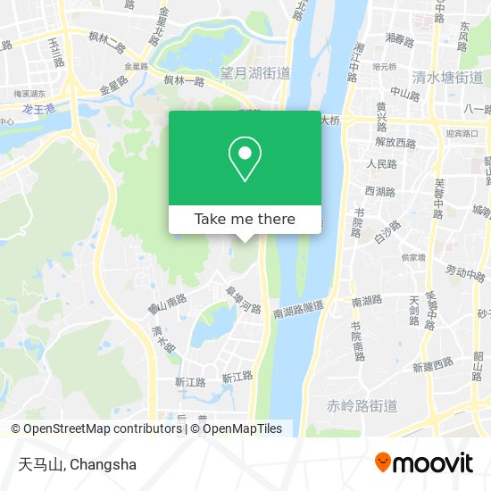 天马山 map