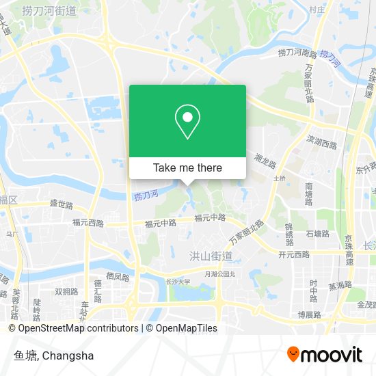 鱼塘 map