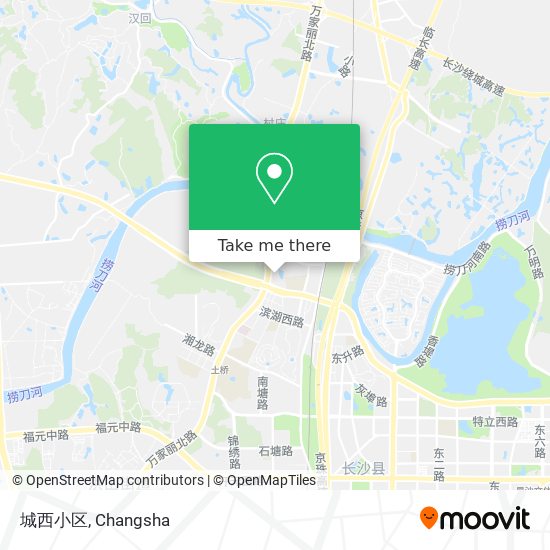 城西小区 map