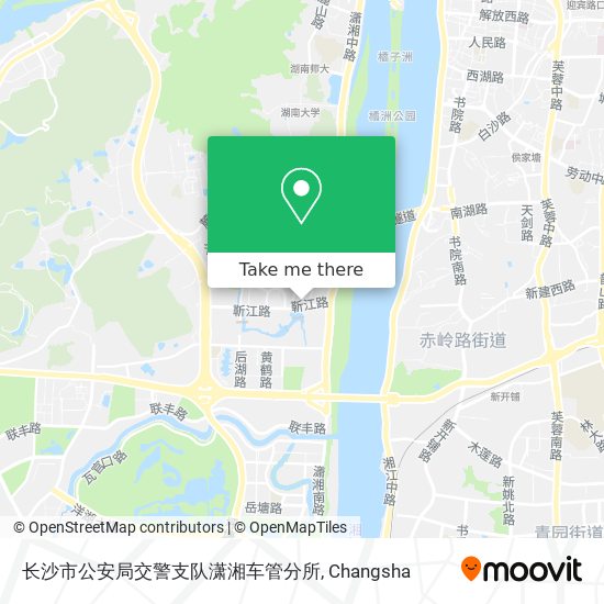 长沙市公安局交警支队潇湘车管分所 map
