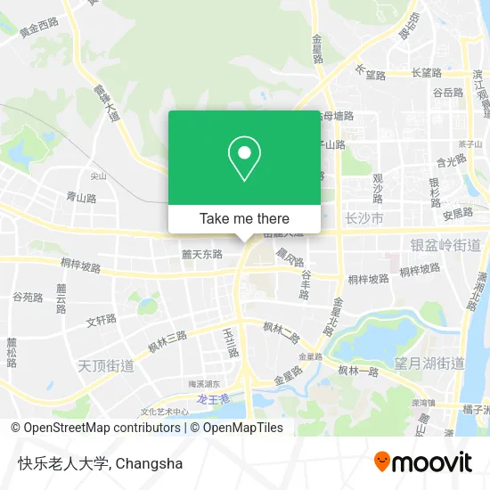 快乐老人大学 map