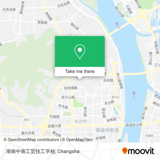 湖南中南工贸技工学校 map