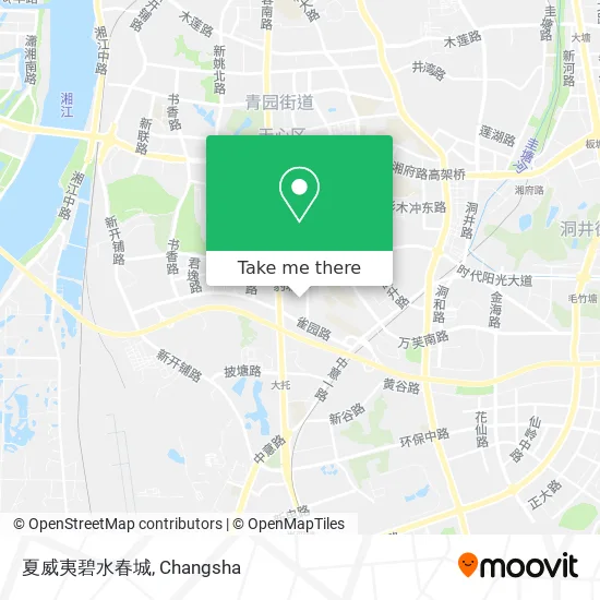 夏威夷碧水春城 map