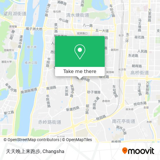 天天晚上来跑步 map