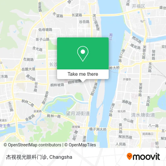 杰视视光眼科门诊 map
