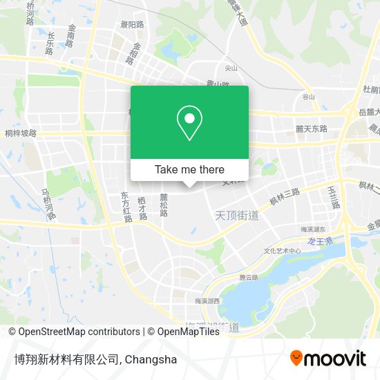 博翔新材料有限公司 map