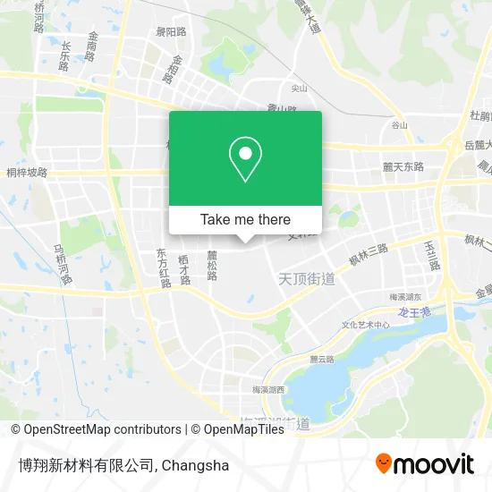 博翔新材料有限公司 map