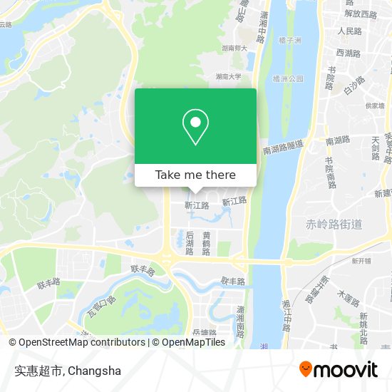 实惠超市 map