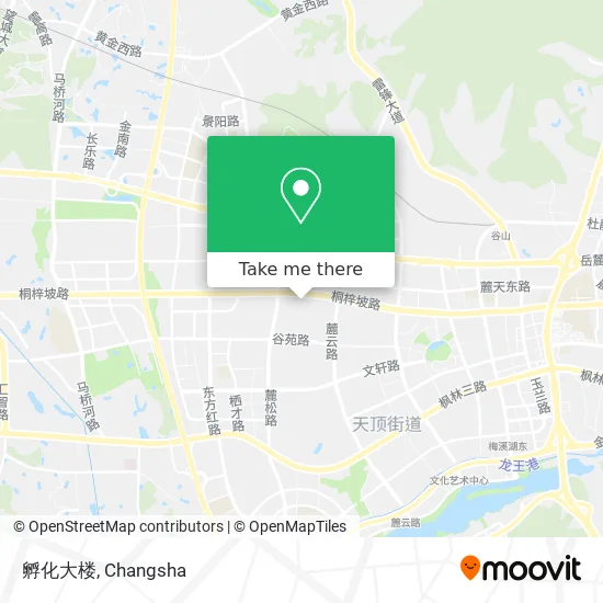 孵化大楼 map