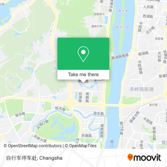 自行车停车处 map