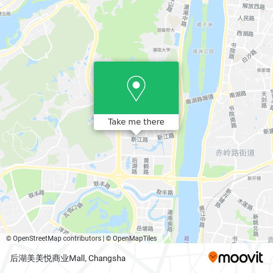 后湖美美悦商业Mall map