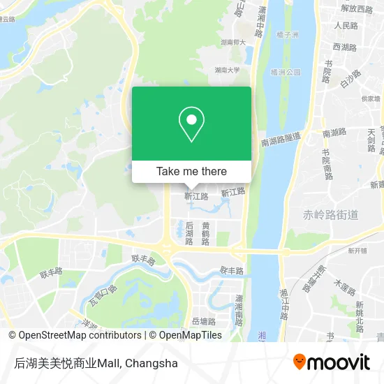 后湖美美悦商业Mall map