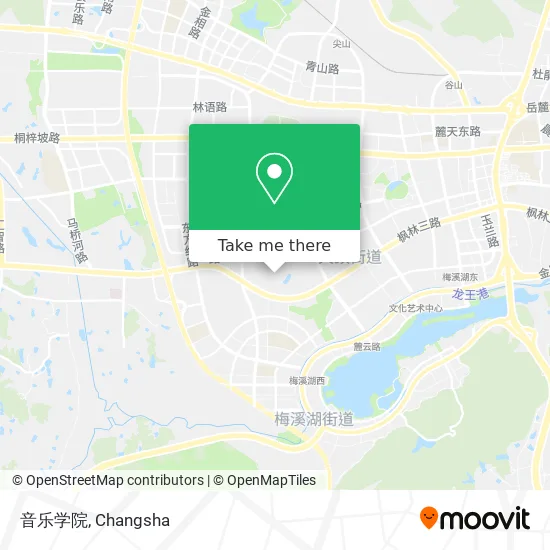 音乐学院 map