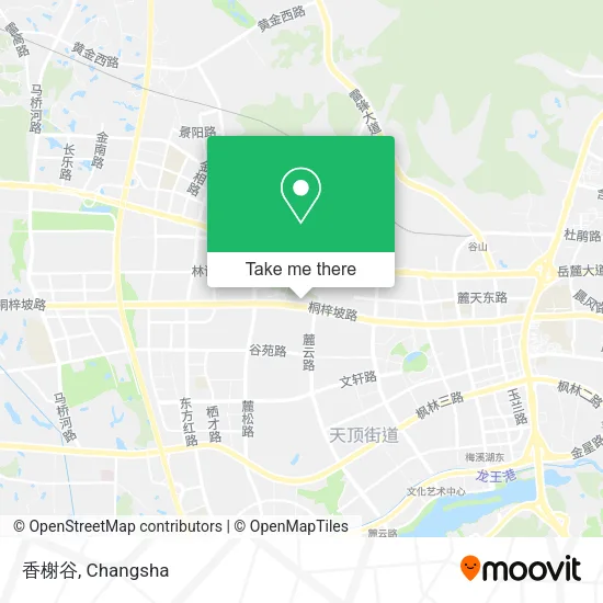 香榭谷 map
