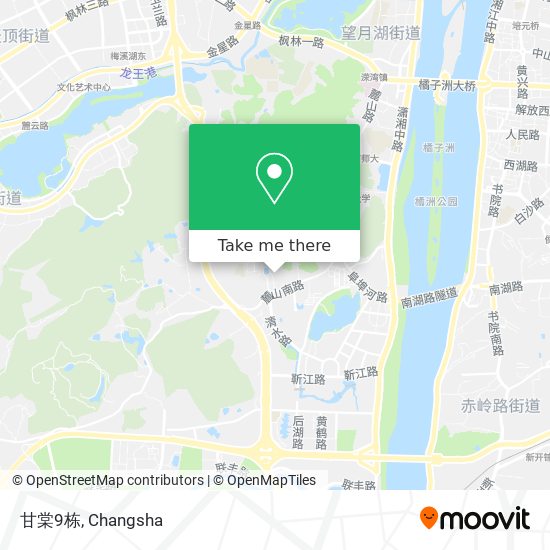 甘棠9栋 map