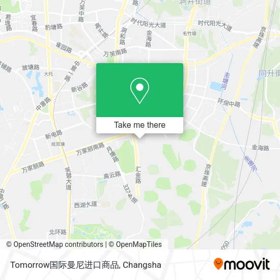Tomorrow国际曼尼进口商品 map