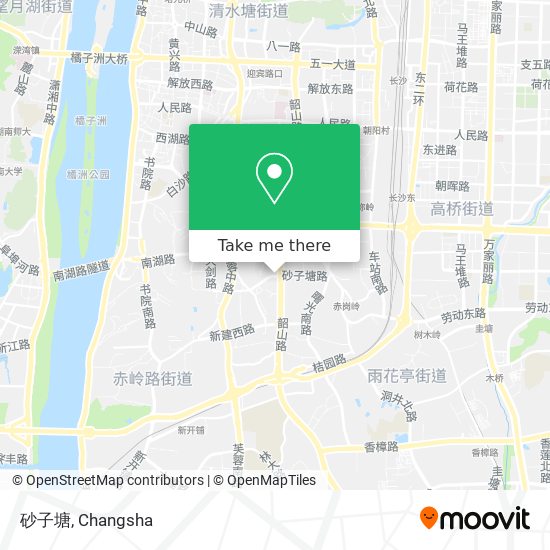 砂子塘 map