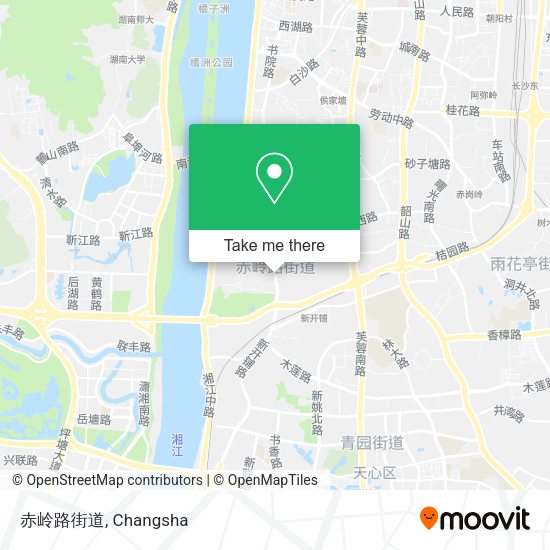 赤岭路街道 map
