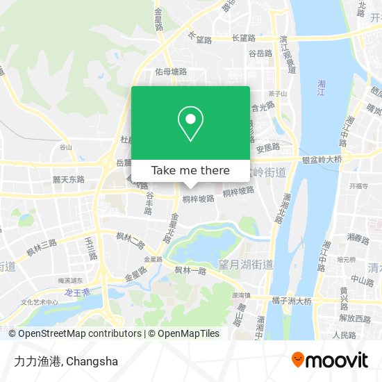 力力渔港 map