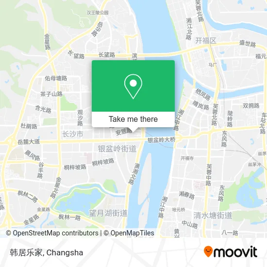 韩居乐家 map