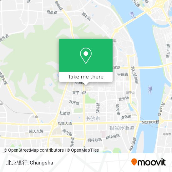 北京银行 map
