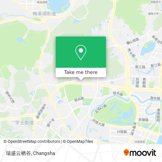 瑞盛云栖谷 map