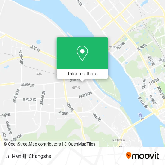 星月绿洲 map