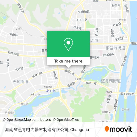 湖南省燕青电力器材制造有限公司 map