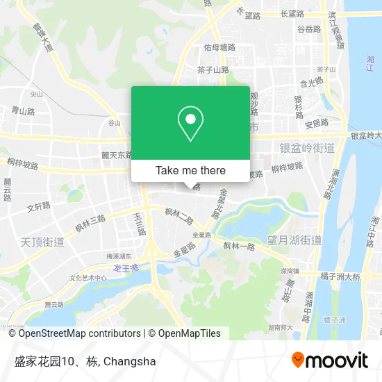 盛家花园10、栋 map
