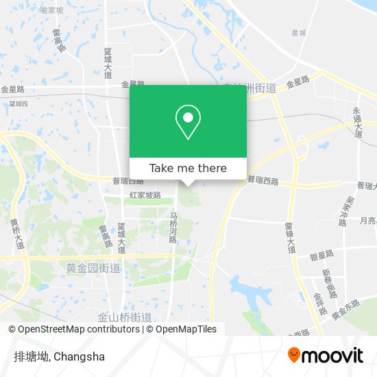 排塘坳 map