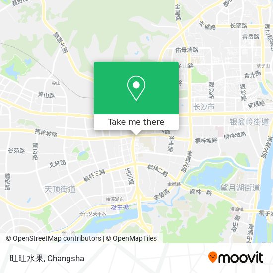 旺旺水果 map