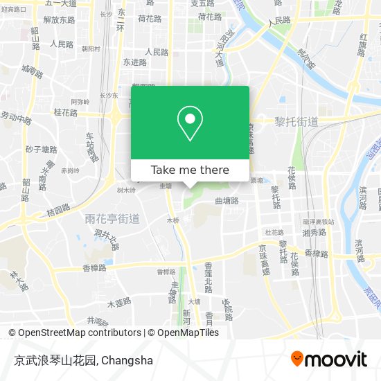 京武浪琴山花园 map