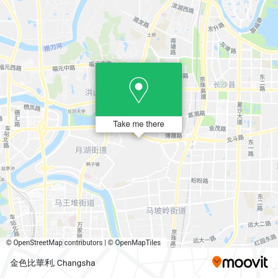 金色比華利 map