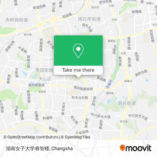 湖南女子大学睿智楼 map