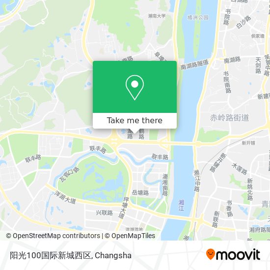阳光100国际新城西区 map