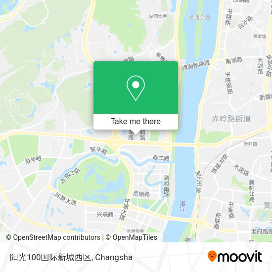 阳光100国际新城西区 map