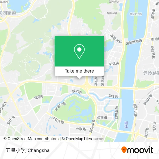 五星小学 map