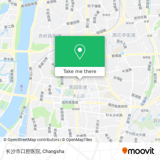 长沙市口腔医院 map