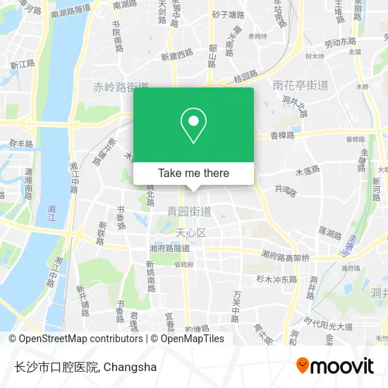 长沙市口腔医院 map