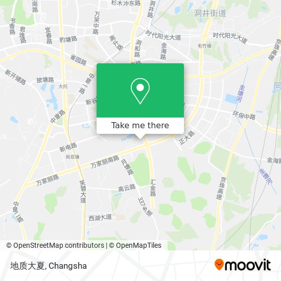 地质大夏 map