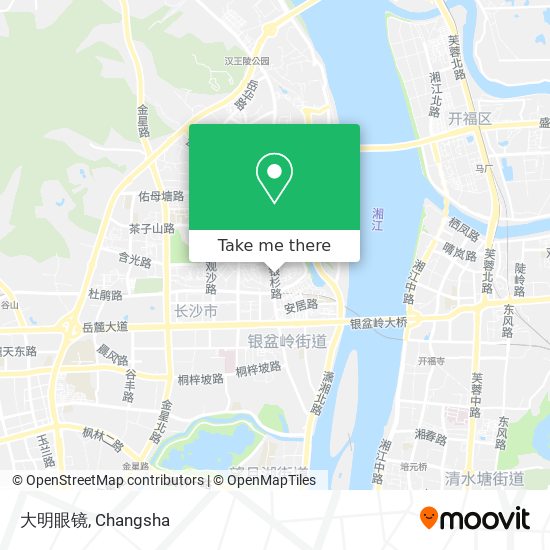 大明眼镜 map