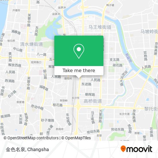 金色名泉 map