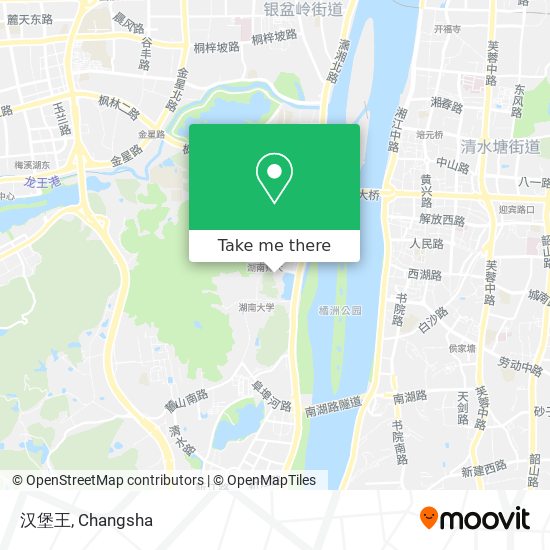 汉堡王 map