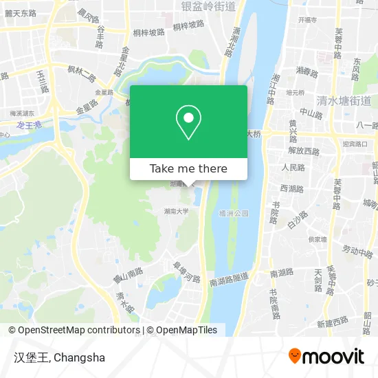 汉堡王 map