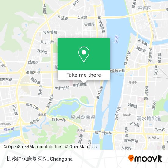 长沙红枫康复医院 map