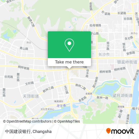 中国建设银行 map
