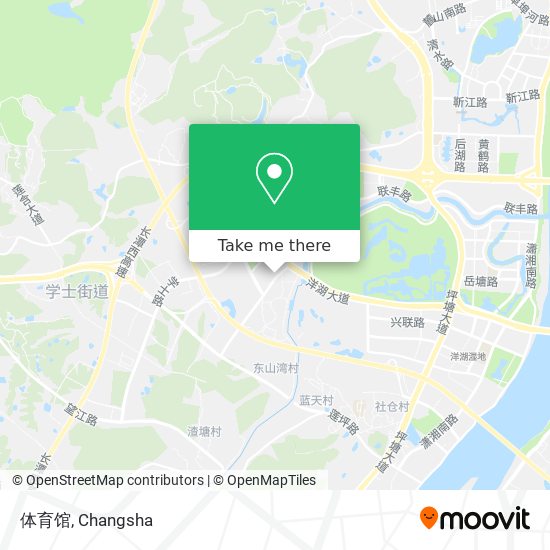 体育馆 map