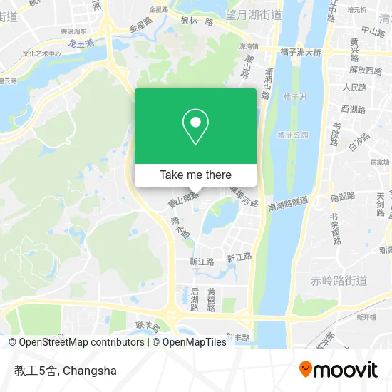 教工5舍 map