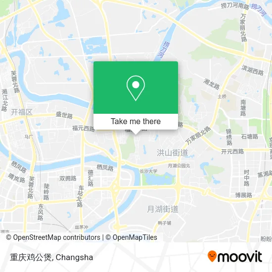重庆鸡公煲 map