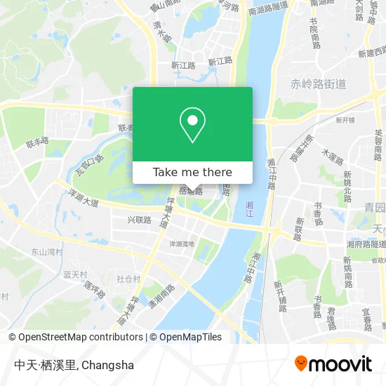 中天·栖溪里 map